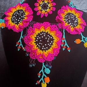 Handmade Mexican Necklace Set